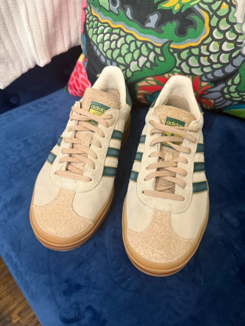 Adidas Gazelle Bold Sneakers – Women’s Size 8.5 – Like New ✨ - Picture 1 of 4